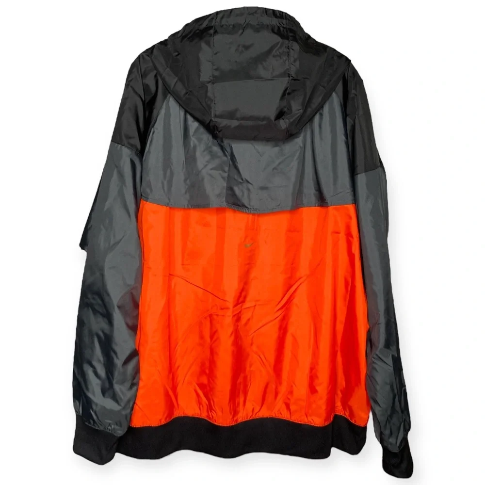 🌼SALE🌼 Nike 2XL XXL Go The Extra Smile Windbreaker Anorak Jacket DQ3526 010 - Picture 8 of 16